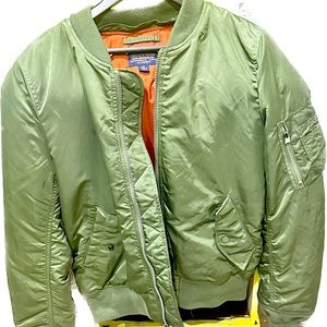 Alpha Industries Bomber Men’s Medium color sage